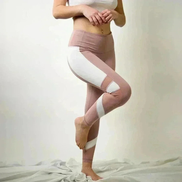 Yogalicious Pants - Blush Pink Yoga Leggings by Yogalicious - XS